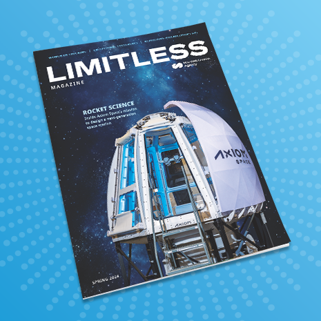 Limitless Magazine cover