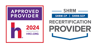 HRCI logo And SHRM logo