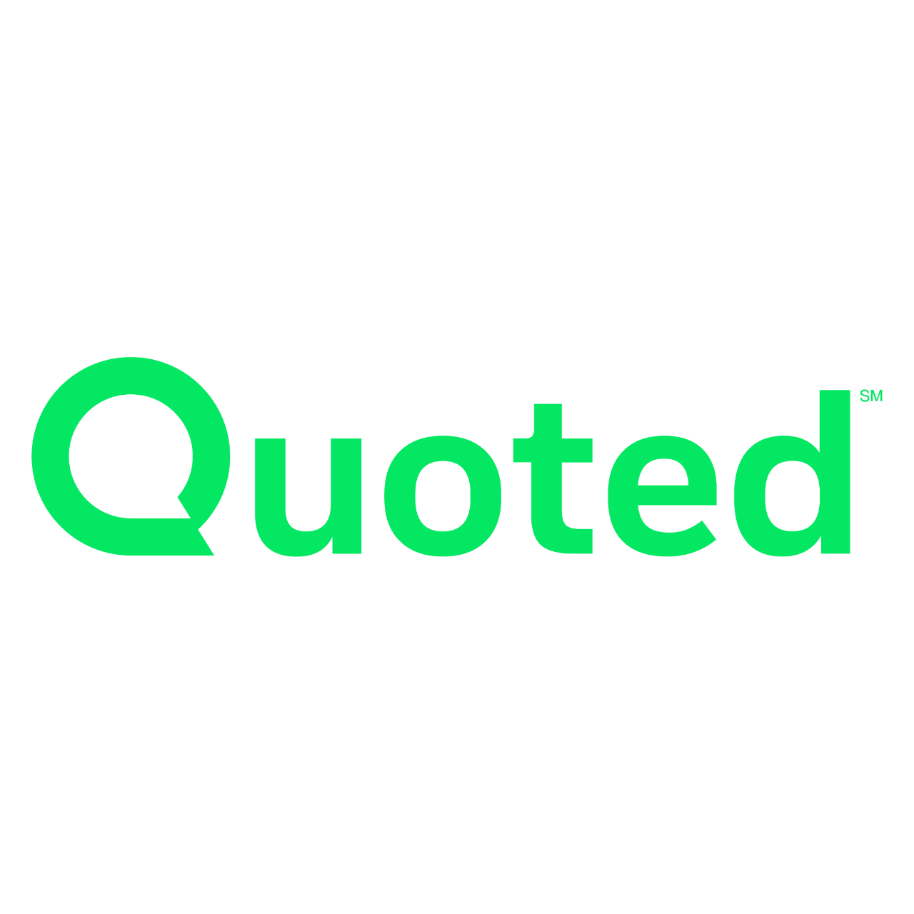 Quoted logo